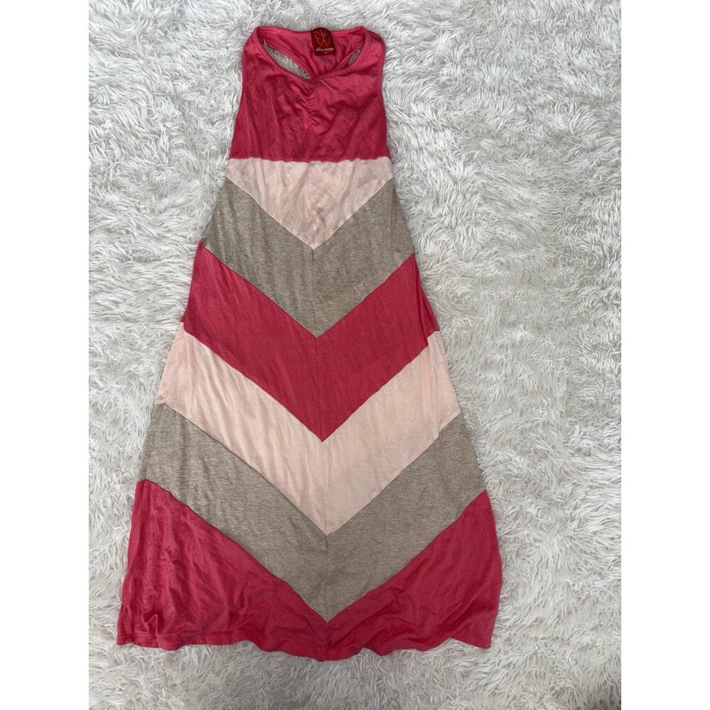Ella Moss Girls 7/8 Multicolor Sleeveless Maxi Dress. Soft, Exc. Quality, Pretty